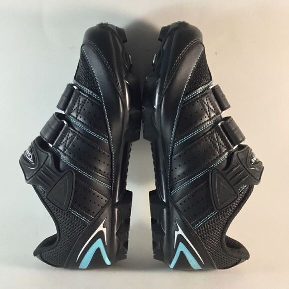 Serfas astro womens cycling biking shoes cleats black size 6.5 - Picture 6 of 8